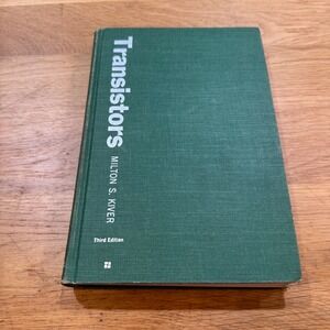 Transistors Milton S Kiver Third Edition 1962 McGraw-Hill Vintage Hardcover Book
